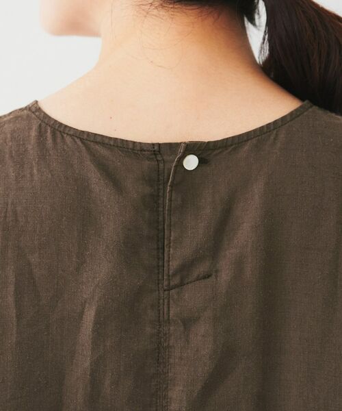 UNTITLED / アンタイトル ロング・マキシ丈ワンピース | 【麻100/夏ワンピ】フレアラミーワンピース | 詳細17