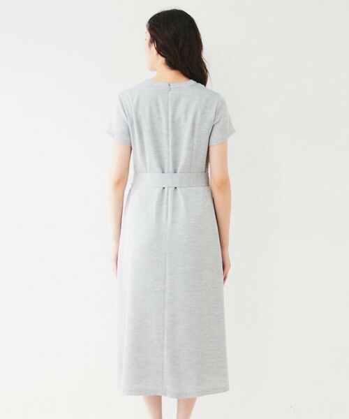 UNTITLED / アンタイトル ミニ丈・ひざ丈ワンピース | 【きれいめ/洗える/夏ワンピ】スラブスキッパーワンピース | 詳細12