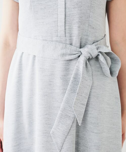 UNTITLED / アンタイトル ミニ丈・ひざ丈ワンピース | 【きれいめ/洗える/夏ワンピ】スラブスキッパーワンピース | 詳細16