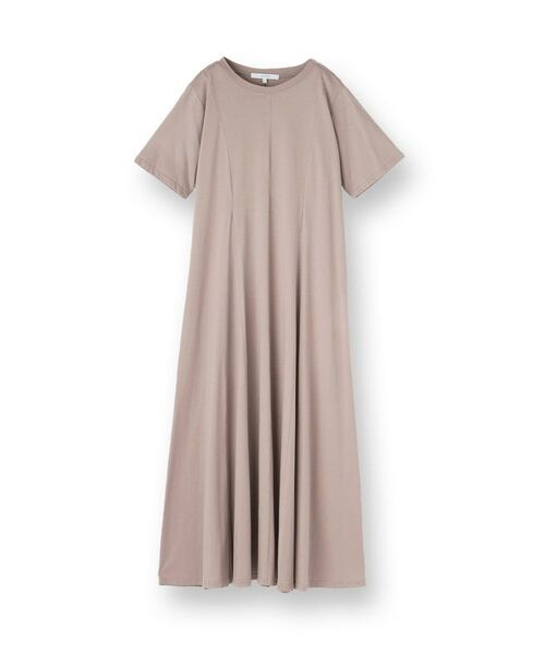 UNTITLED / アンタイトル ロング・マキシ丈ワンピース | 【コットン100/洗える/夏ワンピ】ジャージワンピース | 詳細1