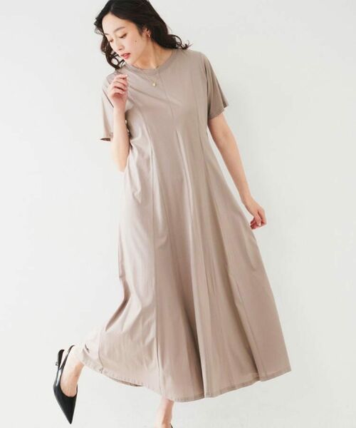 UNTITLED / アンタイトル ロング・マキシ丈ワンピース | 【コットン100/洗える/夏ワンピ】ジャージワンピース | 詳細10