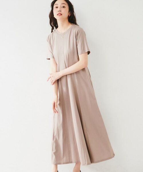 UNTITLED / アンタイトル ロング・マキシ丈ワンピース | 【コットン100/洗える/夏ワンピ】ジャージワンピース | 詳細12