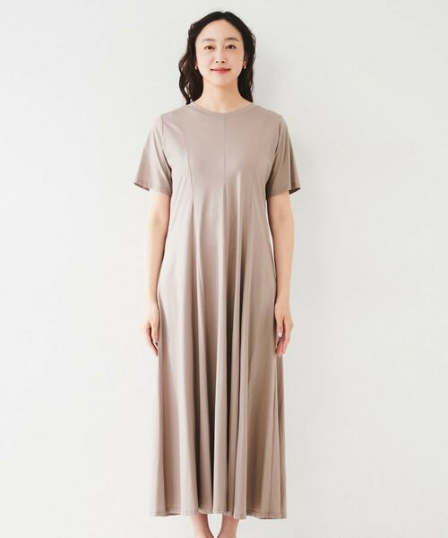 UNTITLED / アンタイトル ロング・マキシ丈ワンピース | 【コットン100/洗える/夏ワンピ】ジャージワンピース | 詳細15