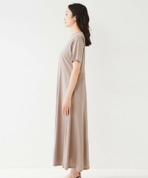 UNTITLED / アンタイトル ロング・マキシ丈ワンピース | 【コットン100/洗える/夏ワンピ】ジャージワンピース | 詳細16