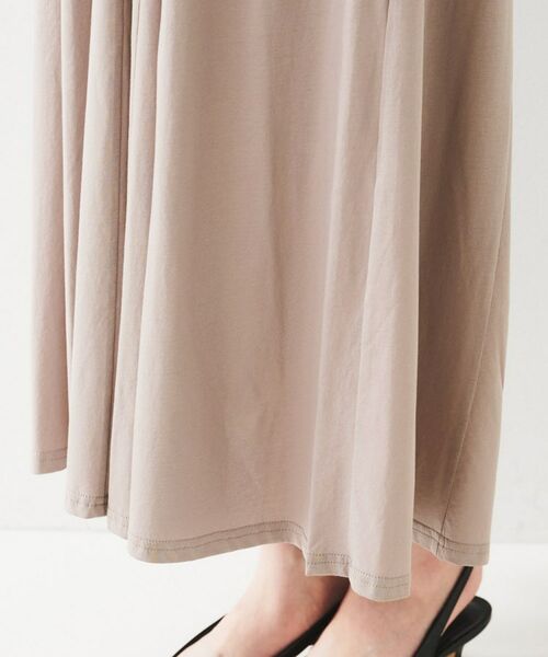 UNTITLED / アンタイトル ロング・マキシ丈ワンピース | 【コットン100/洗える/夏ワンピ】ジャージワンピース | 詳細20