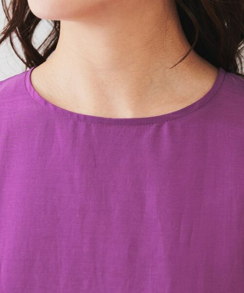 UNTITLED / アンタイトル ロング・マキシ丈ワンピース | 【シアー/夏ワンピ】綿シルクワンピース | 詳細13