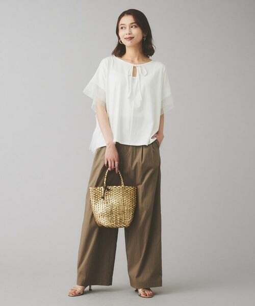 UNTITLED / アンタイトル カットソー | 【TORRAZZO DONNA】前後2wayポンチョプルオーバー | 詳細10