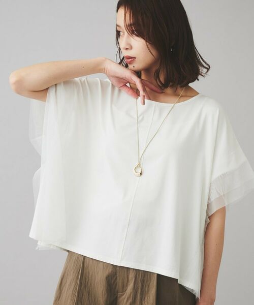 UNTITLED / アンタイトル カットソー | 【TORRAZZO DONNA】前後2wayポンチョプルオーバー | 詳細6