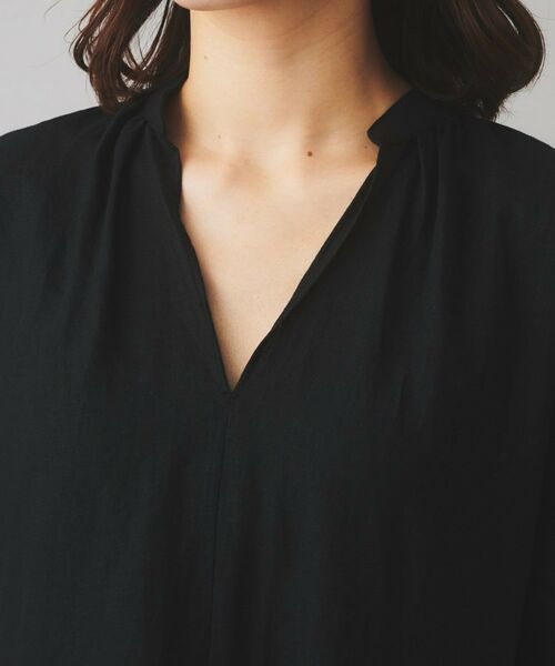 UNTITLED / アンタイトル ロング・マキシ丈ワンピース | 【TICCA】リネンバルーンスリーブワンピース | 詳細9