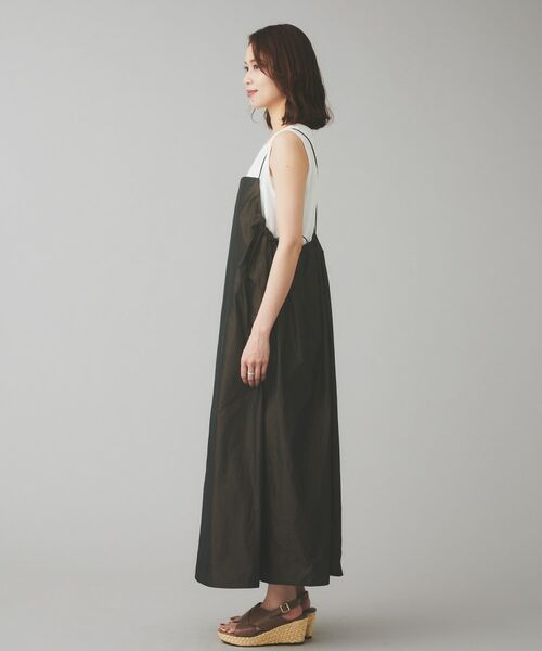 UNTITLED / アンタイトル ロング・マキシ丈ワンピース | 【Liyoca】タフタキャミワンピース | 詳細11