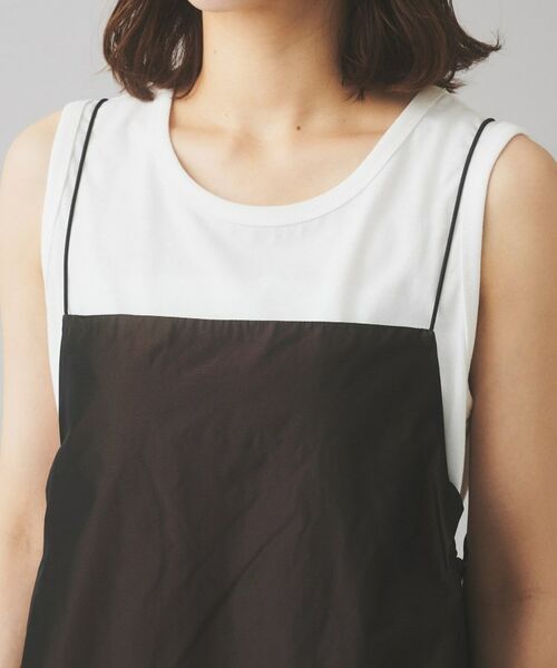 UNTITLED / アンタイトル ロング・マキシ丈ワンピース | 【Liyoca】タフタキャミワンピース | 詳細13