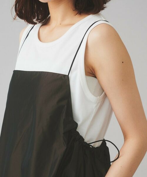 UNTITLED / アンタイトル ロング・マキシ丈ワンピース | 【Liyoca】タフタキャミワンピース | 詳細14