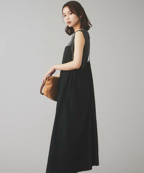 UNTITLED / アンタイトル ロング・マキシ丈ワンピース | 【Liyoca】タフタキャミワンピース | 詳細2