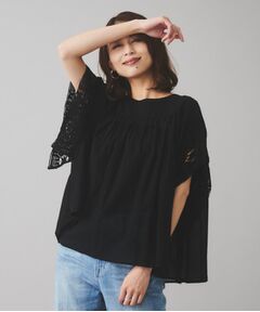 UNTITLED / アンタイトル シャツ・ブラウス | 【Liyoca】コットンシフォン ギャザーブラウス