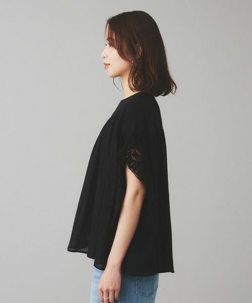 UNTITLED / アンタイトル シャツ・ブラウス | 【Liyoca】コットンシフォン ギャザーブラウス | 詳細11