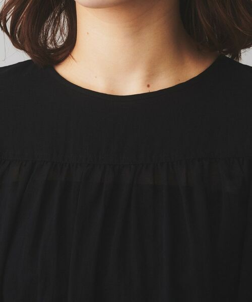 UNTITLED / アンタイトル シャツ・ブラウス | 【Liyoca】コットンシフォン ギャザーブラウス | 詳細13