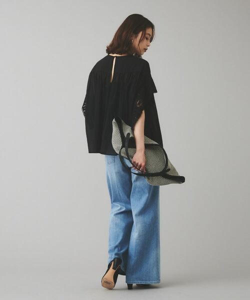 UNTITLED / アンタイトル シャツ・ブラウス | 【Liyoca】コットンシフォン ギャザーブラウス | 詳細8