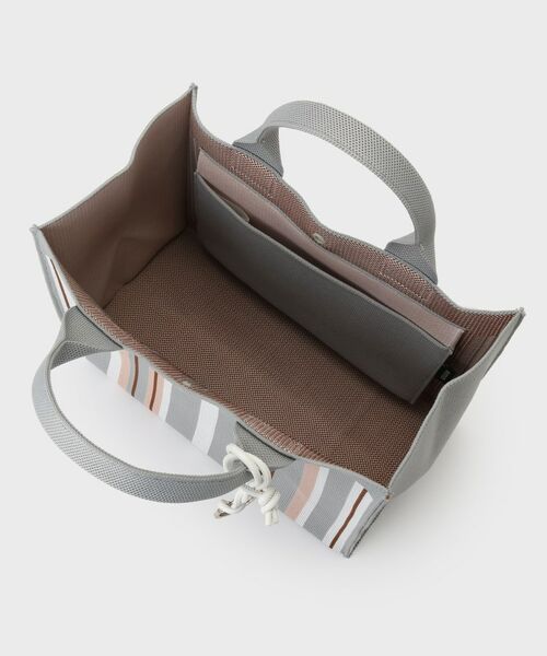 UNTITLED / アンタイトル ハンドバッグ | 【手洗い可】マルチストライプニットバッグ | 詳細6