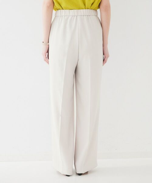 UNTITLED / アンタイトル パンツ | 【接触冷感/UVカット/ウエストゴム】センタープレスツイルパンツ | 詳細12
