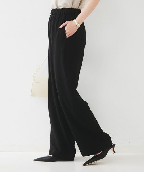 UNTITLED / アンタイトル パンツ | 【接触冷感/UVカット/ウエストゴム】センタープレスツイルパンツ | 詳細3