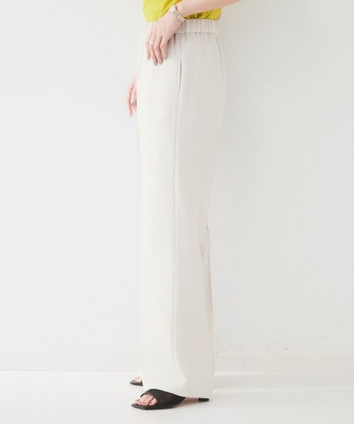 UNTITLED / アンタイトル パンツ | 【接触冷感/UVカット/ウエストゴム】センタープレスツイルパンツ | 詳細7