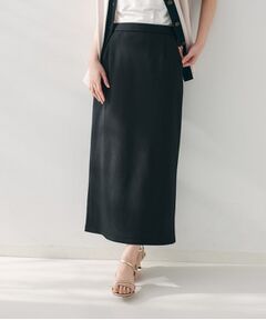 UNTITLED / アンタイトル ロング・マキシ丈スカート | 【後ろウエストゴム/ストレッチ性/オンオフ】ジャージナロースカート