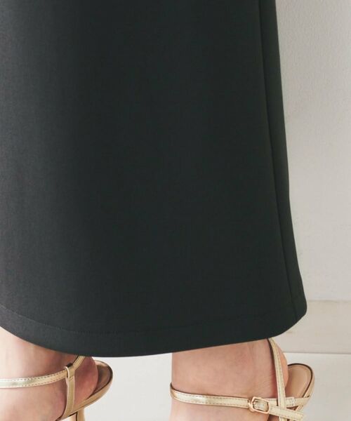 UNTITLED / アンタイトル ロング・マキシ丈スカート | 【後ろウエストゴム/ストレッチ性/オンオフ】ジャージナロースカート | 詳細20