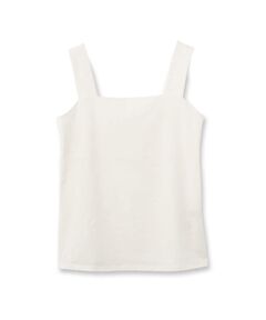 UNTITLED / アンタイトル キャミソール・チューブトップ | 【インナー/スクエアネック/日本製】ソフトベアテンタンクトップ