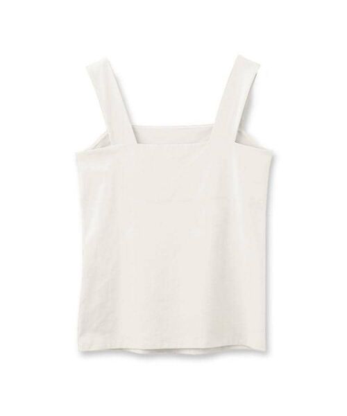 UNTITLED / アンタイトル キャミソール・チューブトップ | 【インナー/スクエアネック/日本製】ソフトベアテンタンクトップ | 詳細2