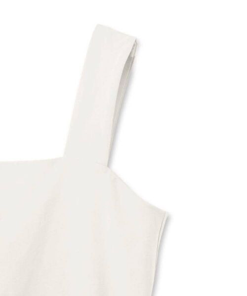 UNTITLED / アンタイトル キャミソール・チューブトップ | 【インナー/スクエアネック/日本製】ソフトベアテンタンクトップ | 詳細4