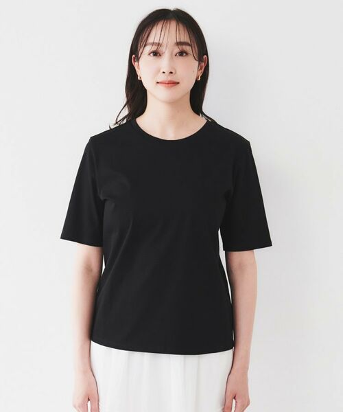 UNTITLED / アンタイトル Tシャツ | 【コットン100/丸首/シンプル】アイスクリアコットン Tシャツ | 詳細10