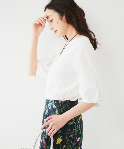 UNTITLED / アンタイトル カットソー | 袖タックカットソー | 詳細3