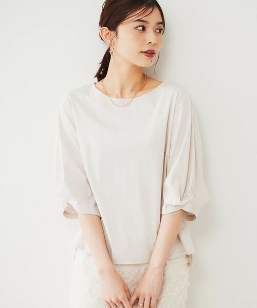 UNTITLED / アンタイトル カットソー | 袖タックカットソー | 詳細6