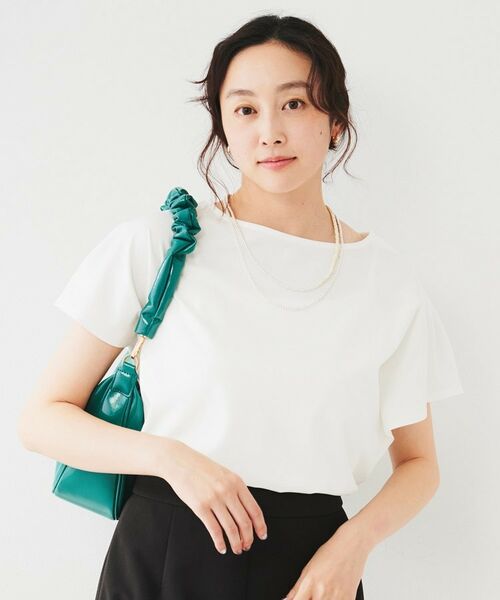 UNTITLED / アンタイトル カットソー | ラッフルスリーブプルオーバー | 詳細2