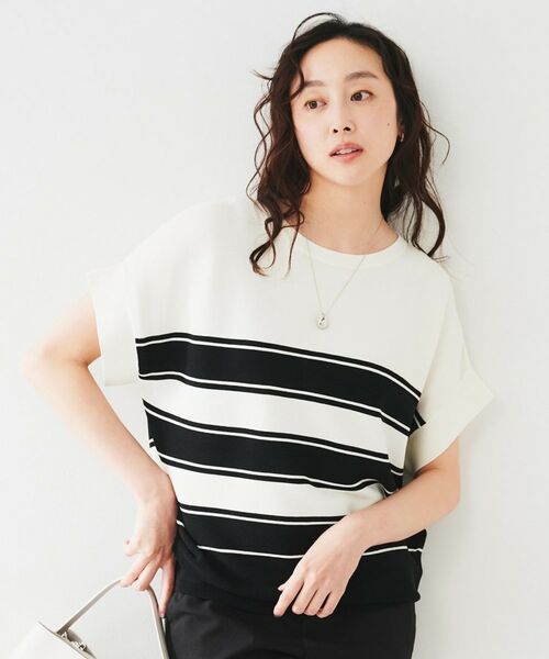 UNTITLED / アンタイトル ニット・セーター | ストレッチコクーンニット(オフホワイト(303))