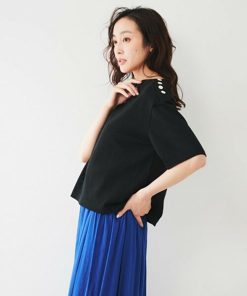 UNTITLED / アンタイトル ニット・セーター | 肩ボタンシアーニット | 詳細7