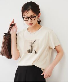 UNTITLED / アンタイトル Tシャツ | 【ロゴT/プリントT】ナチュラルプレーティングテンジク