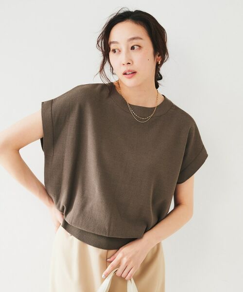 UNTITLED / アンタイトル ニット・セーター | 2WAYフレンチスリーブニット | 詳細10