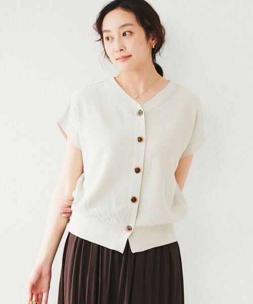 UNTITLED / アンタイトル ニット・セーター | 2WAYフレンチスリーブニット | 詳細14