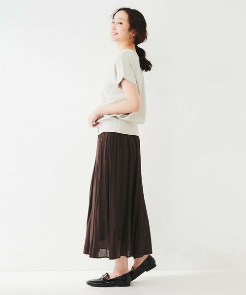 UNTITLED / アンタイトル ニット・セーター | 2WAYフレンチスリーブニット | 詳細17