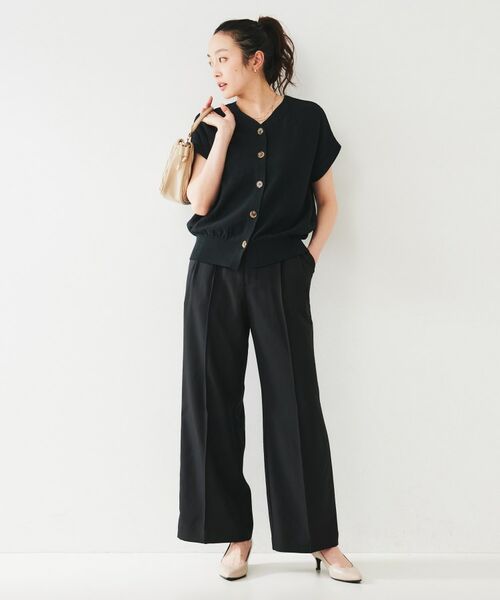 UNTITLED / アンタイトル ニット・セーター | 2WAYフレンチスリーブニット | 詳細4