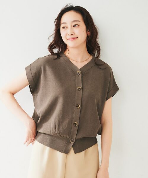 UNTITLED / アンタイトル ニット・セーター | 2WAYフレンチスリーブニット | 詳細8