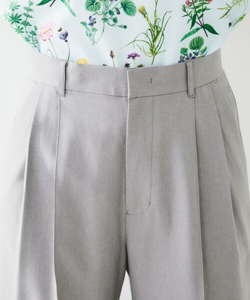 UNTITLED / アンタイトル パンツ | センタープレス ワイドパンツ | 詳細13