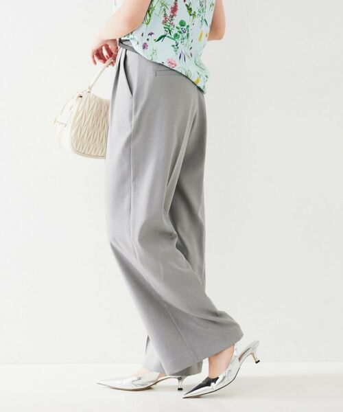 UNTITLED / アンタイトル パンツ | センタープレス ワイドパンツ | 詳細3