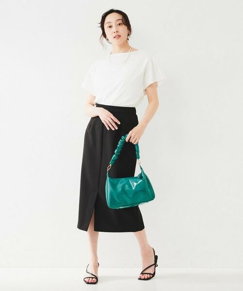 UNTITLED / アンタイトル スカート | 2WAYツイルナロースカート | 詳細4