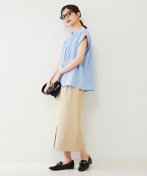 UNTITLED / アンタイトル スカート | 2WAYツイルナロースカート | 詳細8