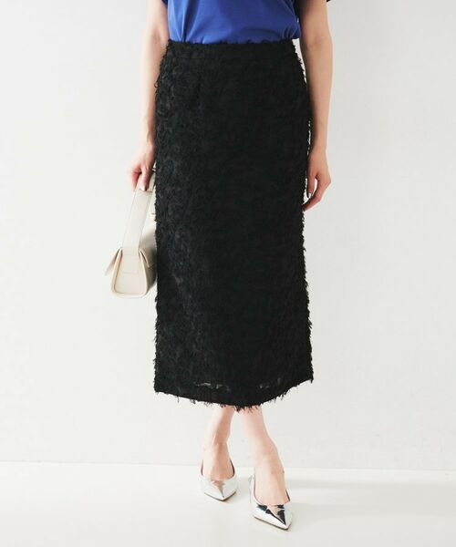 UNTITLED / アンタイトル スカート | ジャカードスカート(ブラック(019))
