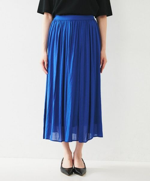 UNTITLED / アンタイトル ロング・マキシ丈スカート | シアーギャザースカート | 詳細14