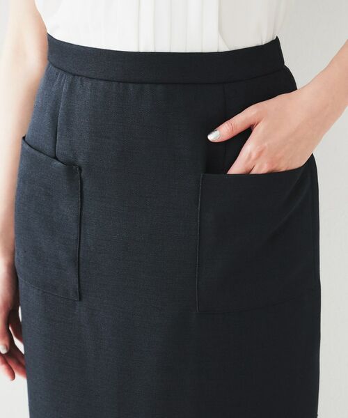 UNTITLED / アンタイトル スカート | パッチポケット付きナロータイトスカート | 詳細14
