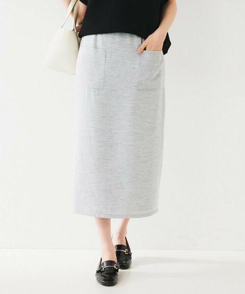 UNTITLED / アンタイトル スカート | パッチポケット付きナロータイトスカート | 詳細2